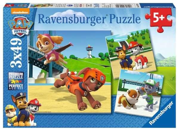 Pussel Paw Patrol 3x49 Bitar