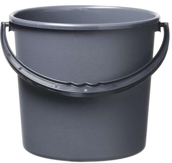 Hink 10L Mörkgrå