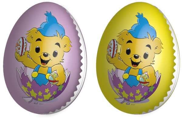 Påskägg 15cm Bamsemotiv