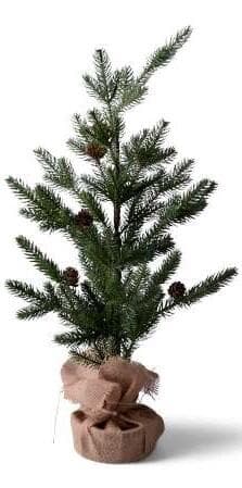 Minijulgran Juteväv
