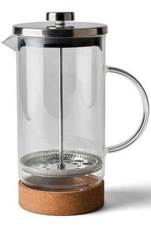 Kaffepress Med Korkunderlägg