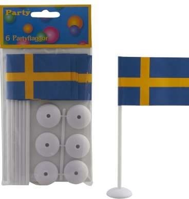 Bordsflagga Med Fot