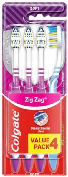 Tandborstar Zig Zag Soft