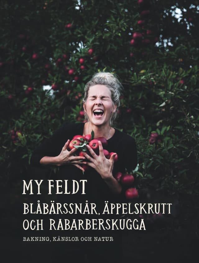 Bok Blåbärssnår, Äppelskrutt Och Rabarberskugga