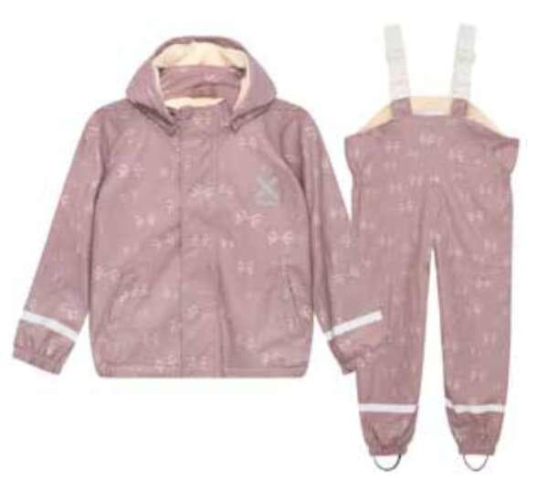 Regnset Fodrad Rosa Rosett Stl 92