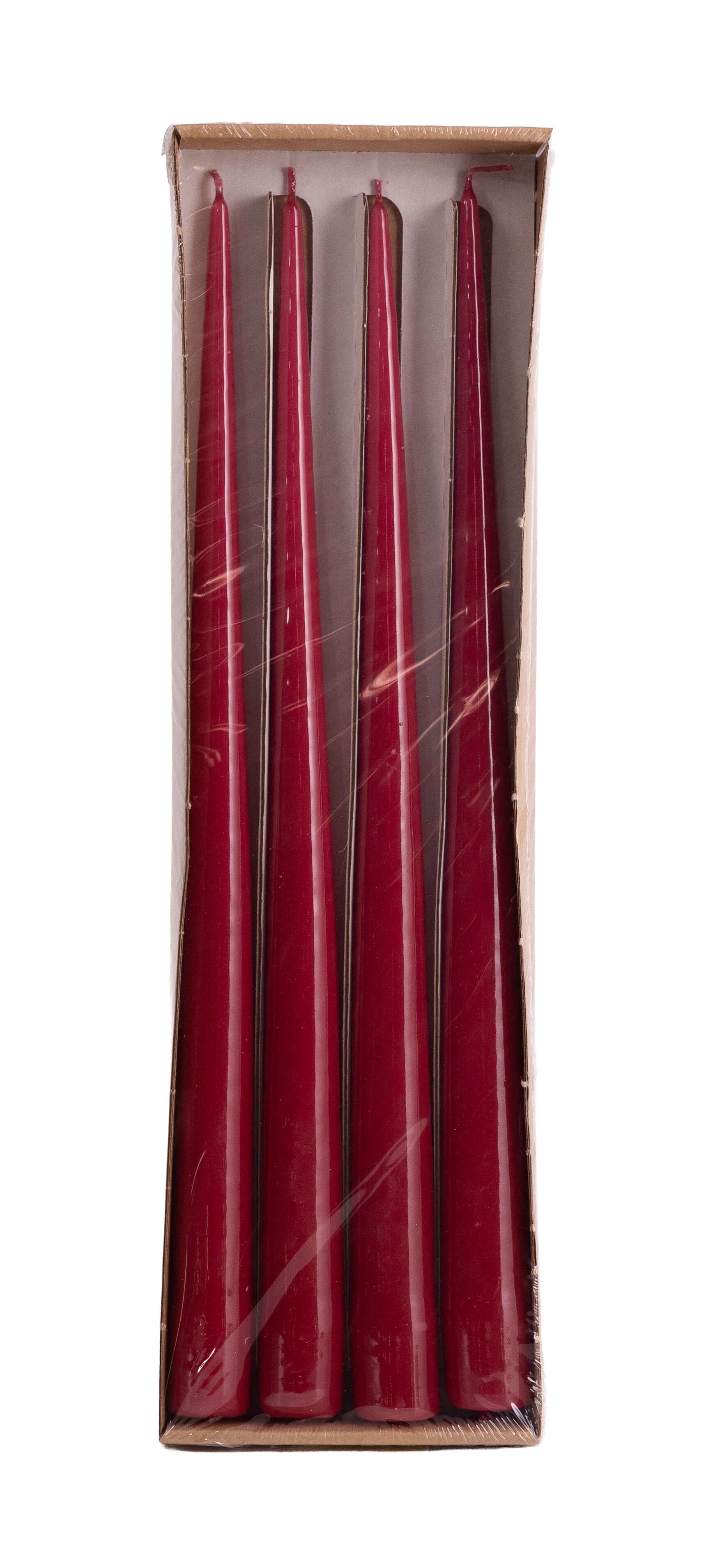 Antikljus Lackade Röd