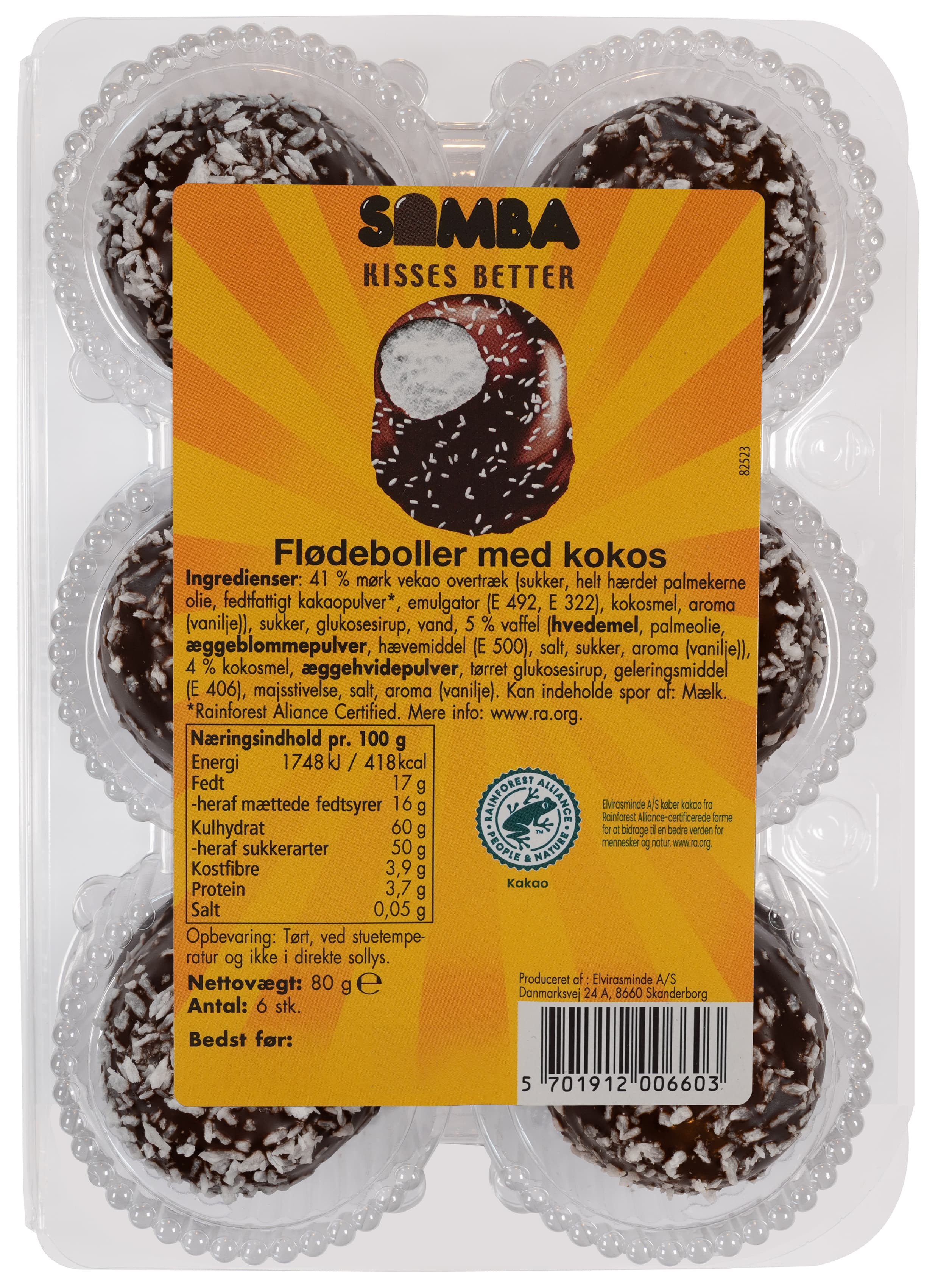 Skumtopp Kokos 6-Pack