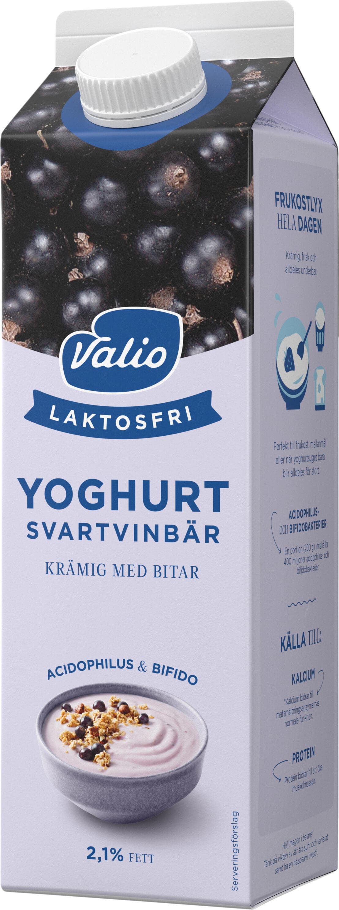 Yoghurt Svarta Vinbär Laktosfri