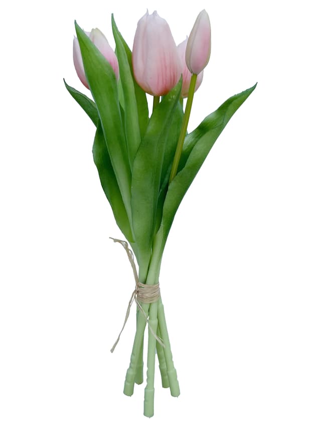 Tulpanbukett Konstgjord Rosa