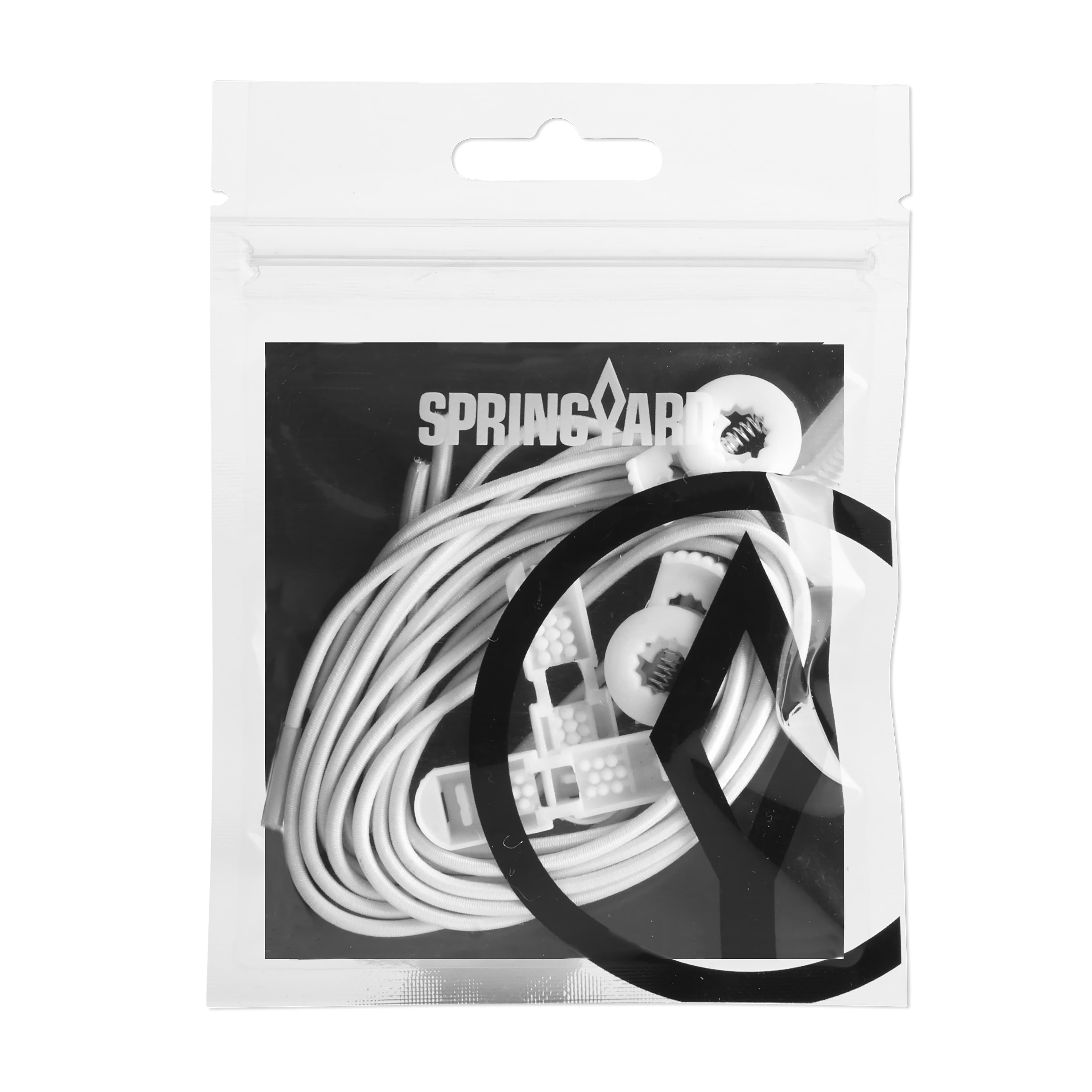 Skosnöre Elastic Lock 2.5 White