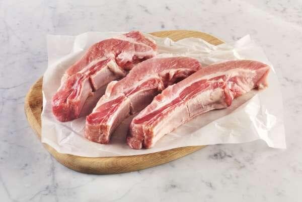 Grillklubbor Av Fläsk