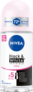 Deodorant 72h Black & White Original anti-stain Roll On