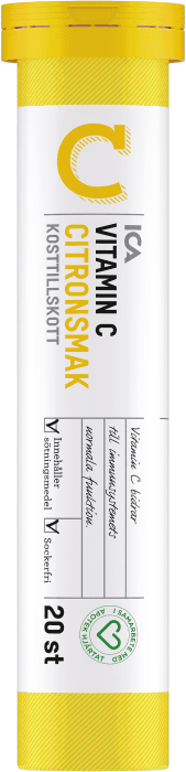 Vitamin C Citron Brustablett