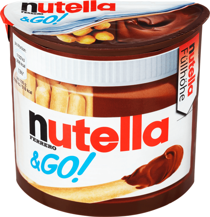 Mellanmål Nutella & go