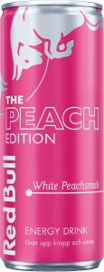Energidryck Peach Edition