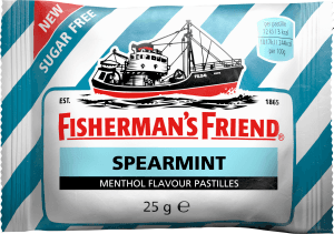 Halstabletter Spearmint Sockerfri