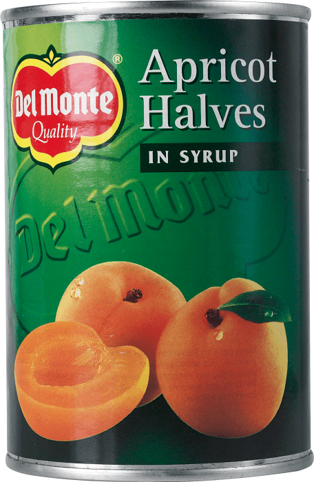 Aprikoshalvor i Light Syrup