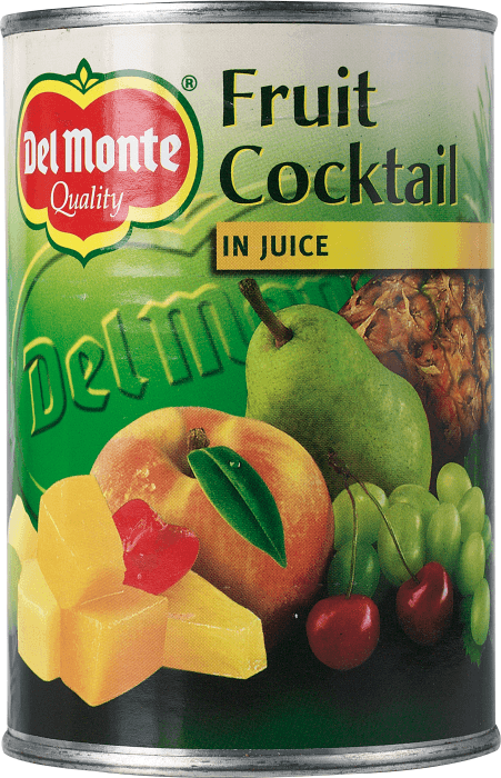 Fruktcocktail Konserverade