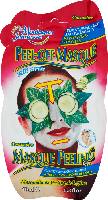 Ansiktsmask Peel-off Gurka 1-p