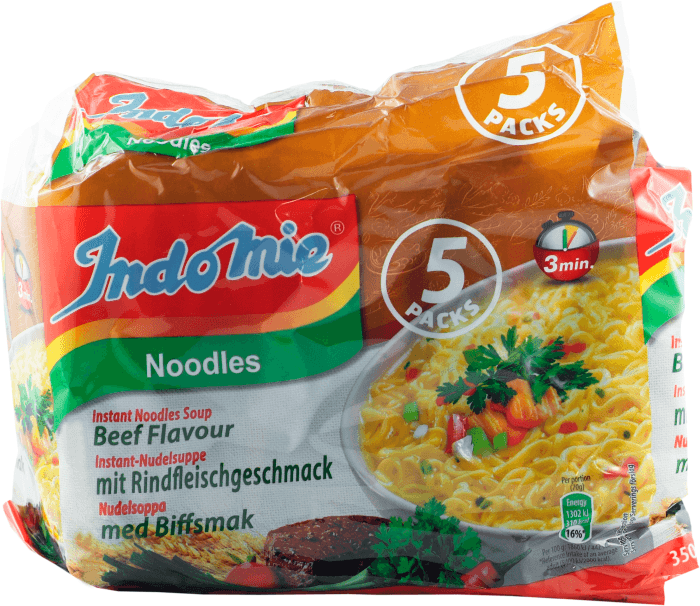 Snabbnudlar Beef Smak