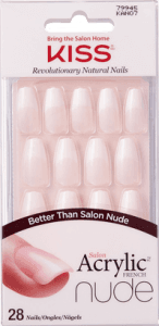 Salon Acrylic Nude French Nails