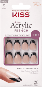 Lösnaglar Salon Acrylic French Color Flame