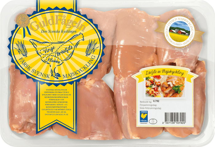 Majskyckling lårfilé