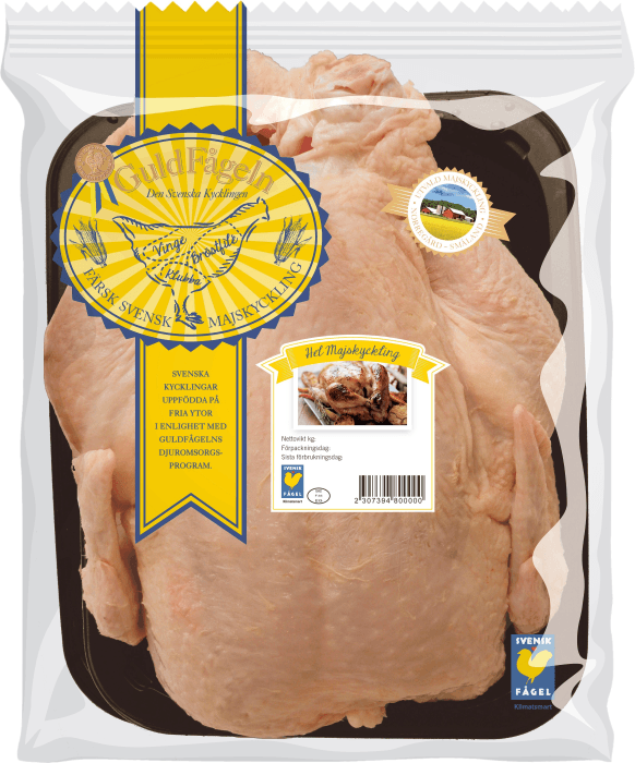 Majskyckling Hel Färsk