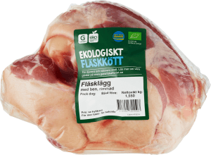 Fläsklägg med Ben Rimmad EKO/KRAV