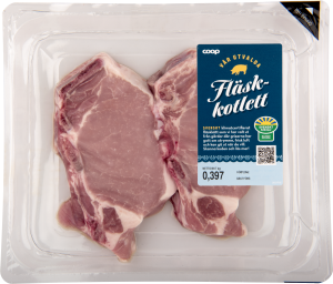 Fläskkotlett med ben