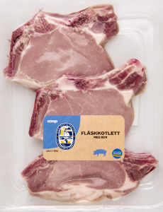 Fläskkotlett med ben