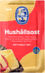 Hushållsost 26%