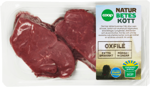 Oxfilé Skivad Naturbeteskött