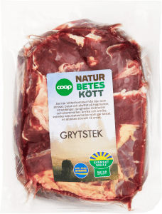 Grytstek Högrev Naturbeteskött