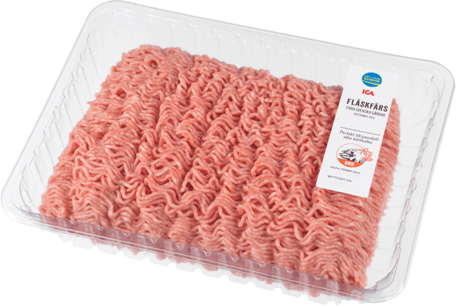 Fläskfärs Färsk Finmald 20%