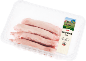 Grisfötter Färska Kluvna