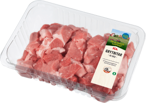 Grytbitar Färska av gris