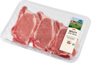 Kotlett Färsk Skivad med ben