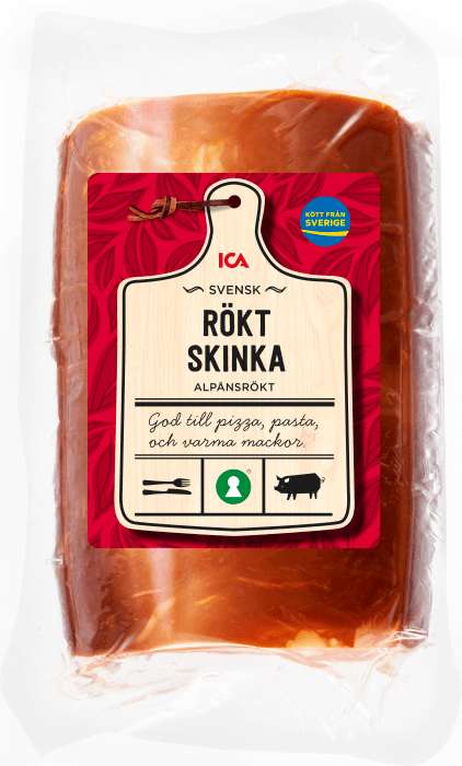 Rökt skinka bit