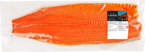 Laxfilé Färsk helsida upptinad