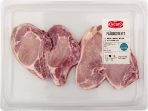 Fläskkotlett med ben