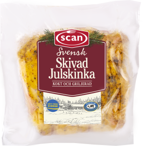 Julskinka skivad