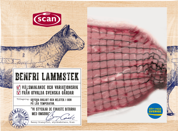 Lammstek Benfri