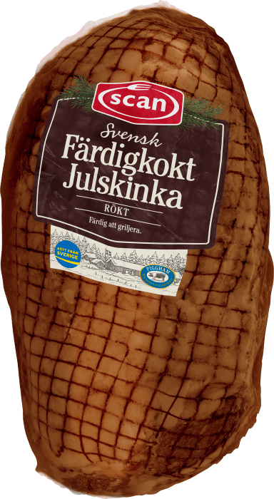 Julskinka Färdigkokt Lättrökt