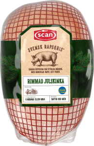 Julskinka Av Rapsgris Rimmad Viktspann 3,2kg - 3,9kg