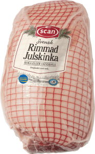 Svensk Rimmad Julskinka Färsk Viktspann 2,8kg - 3,6kg