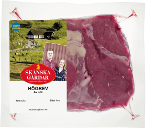 Högrev Färsk benfri