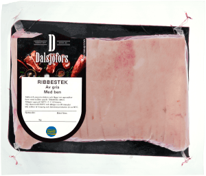 Ribbestek av Gris Sverige