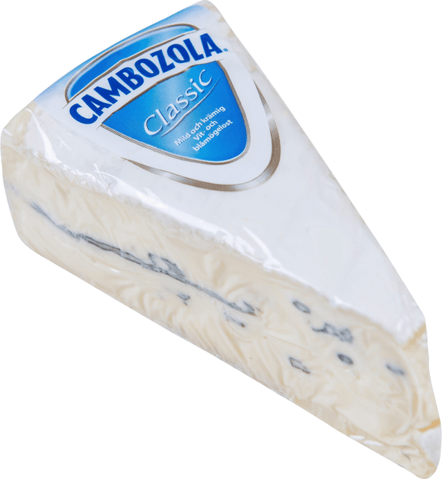 Vit- och blåmögelost Cambozola
