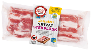 Sidfläsk Rimmad Skivad Gårdsmärkt